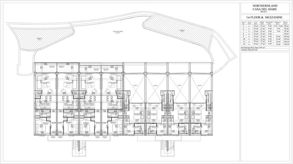 Casa del Mare floor plan 1