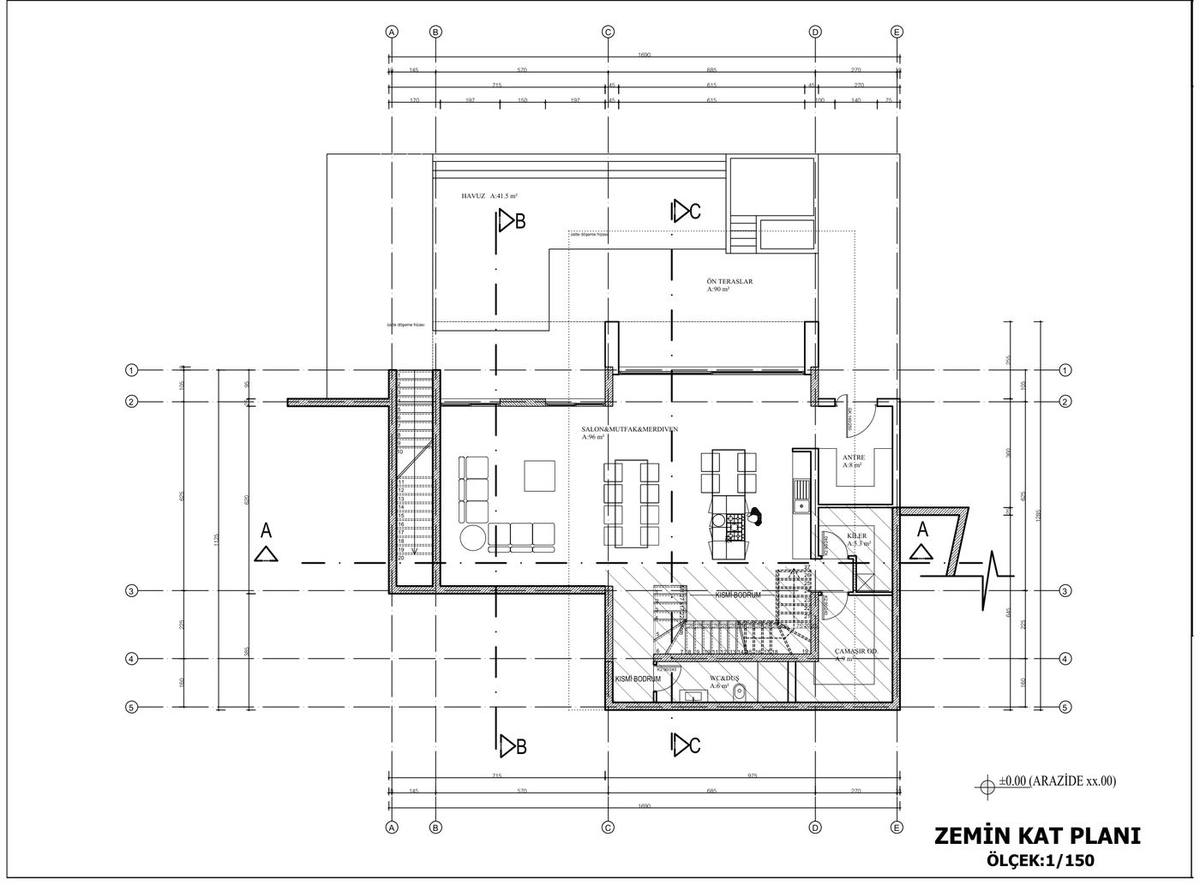 Edremit Villas floor plan 2