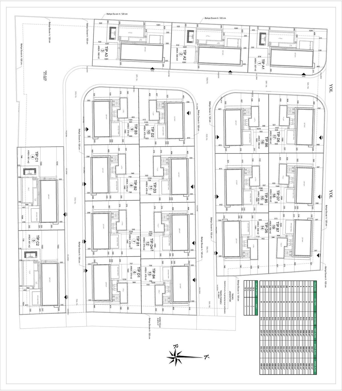 Emerald Tuzla floor plan 1