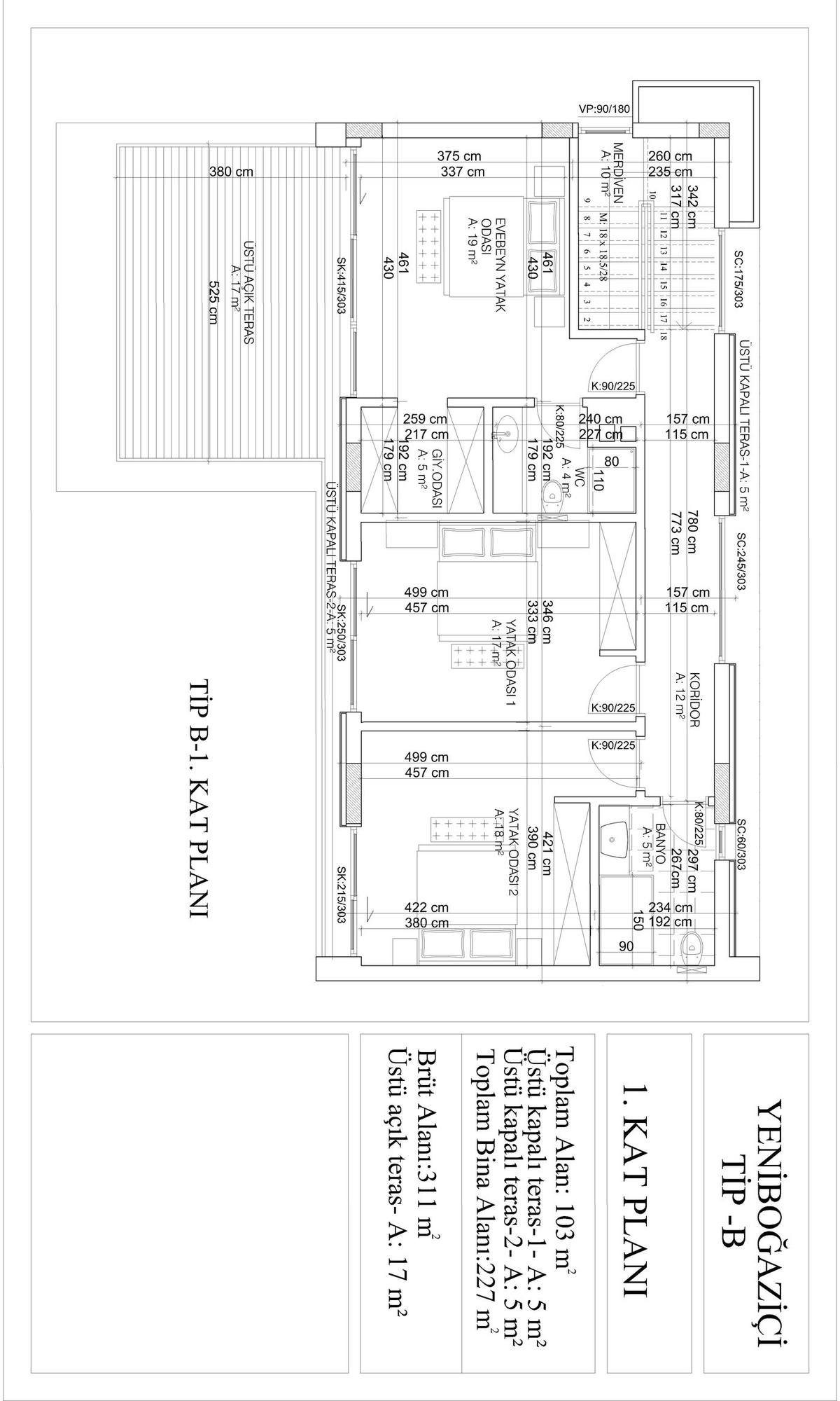 Emerald Tuzla floor plan 3