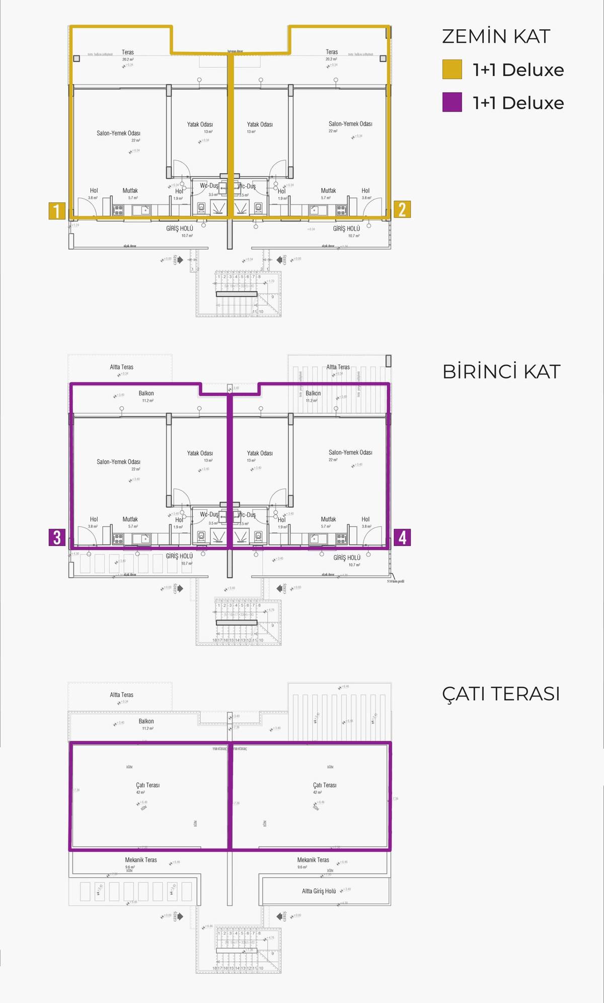 La Casalia floor plan 1