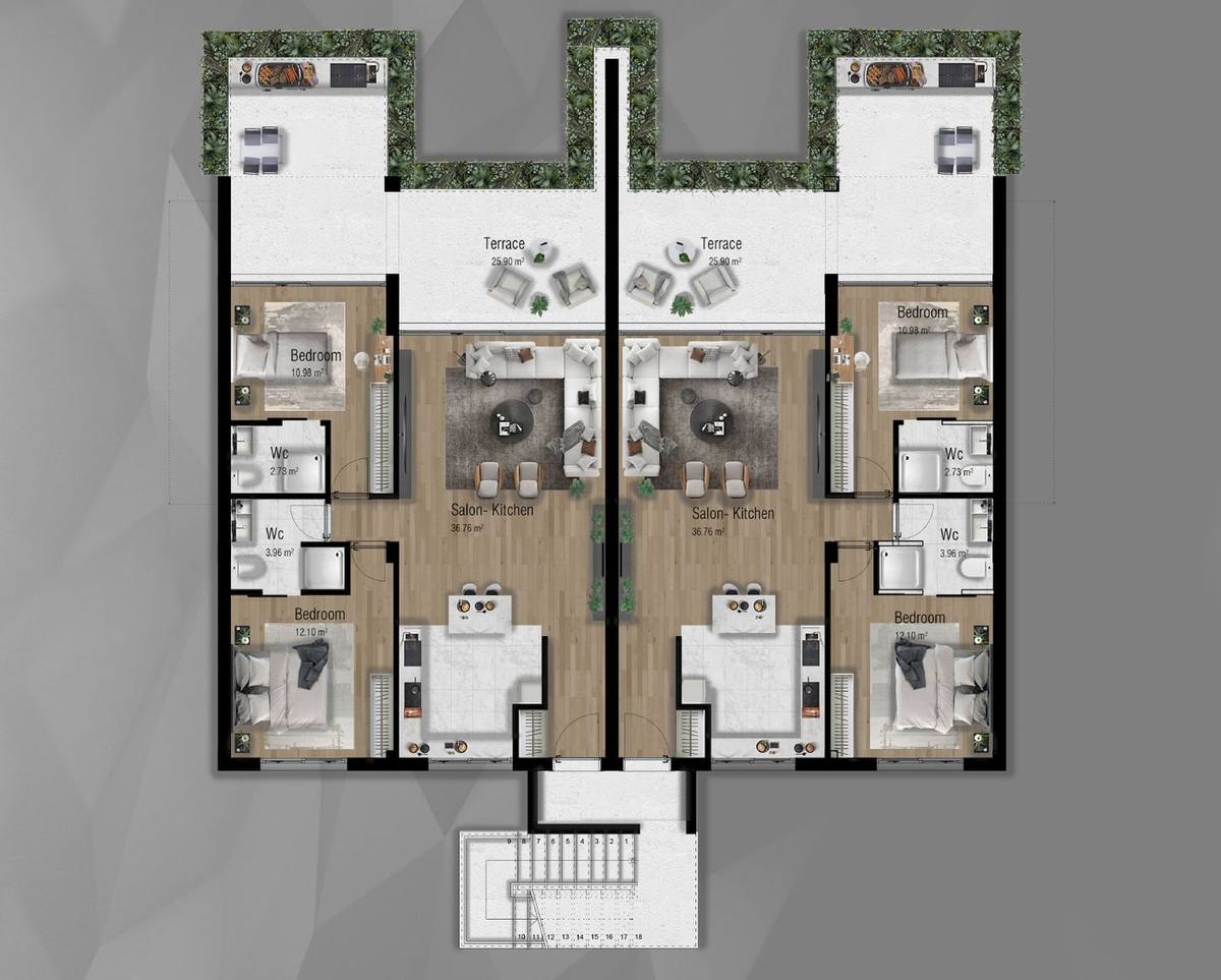 La Casalia floor plan 2