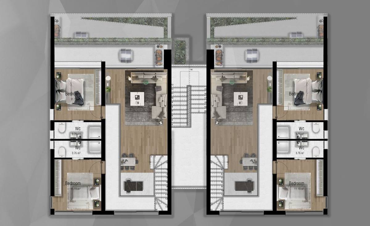 La Casalia floor plan 1