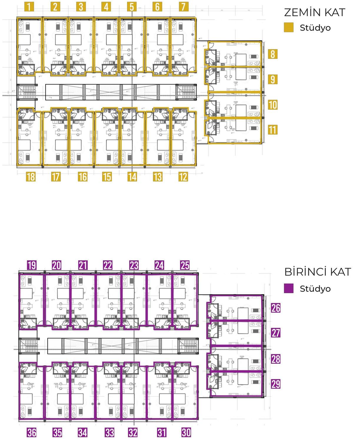 La Casalia floor plan 1