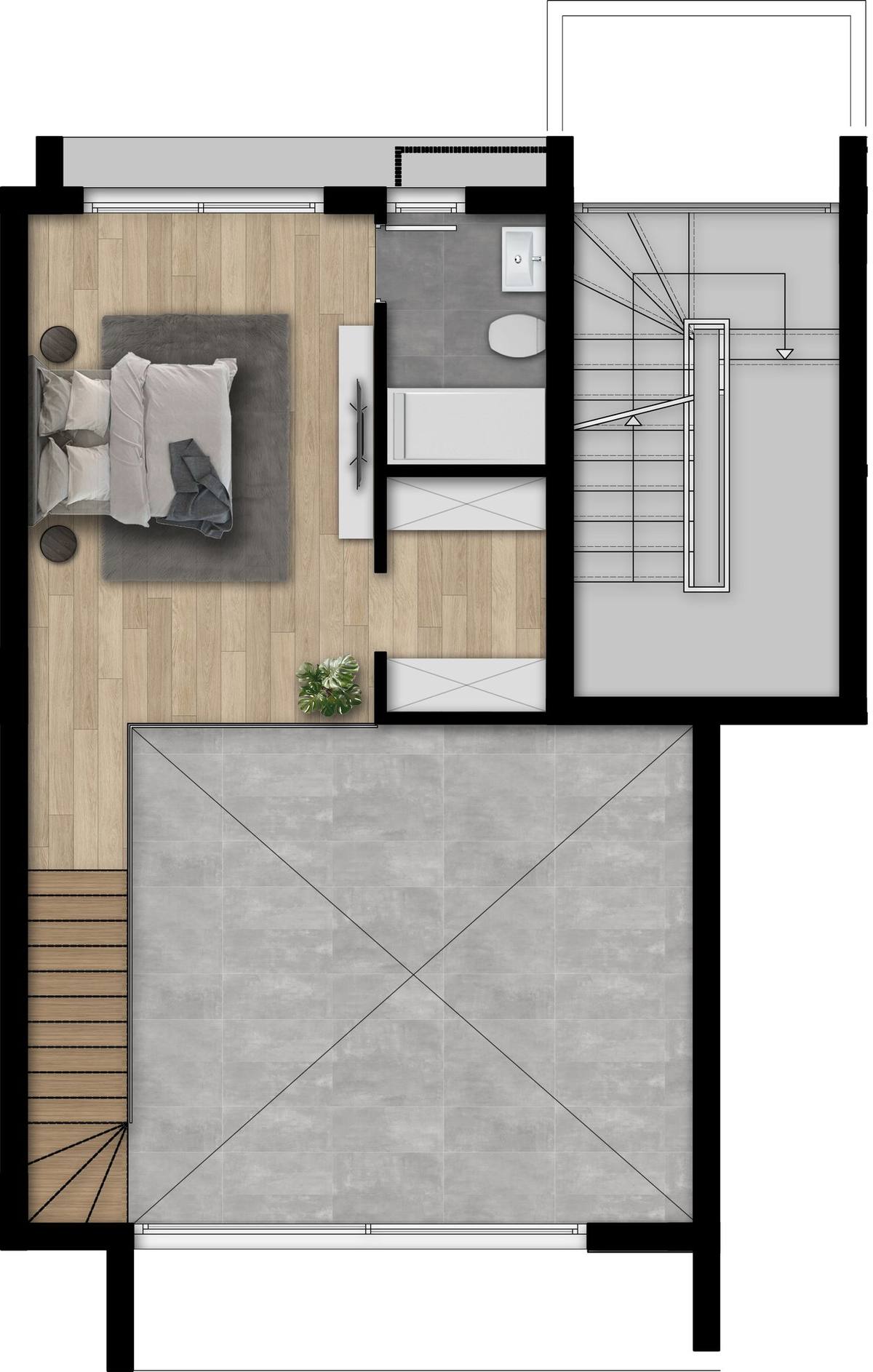 La Isla Villas floor plan 2