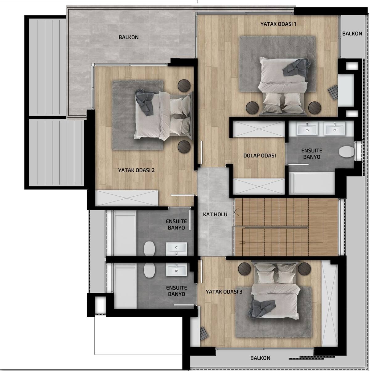 La Isla Villas floor plan 6