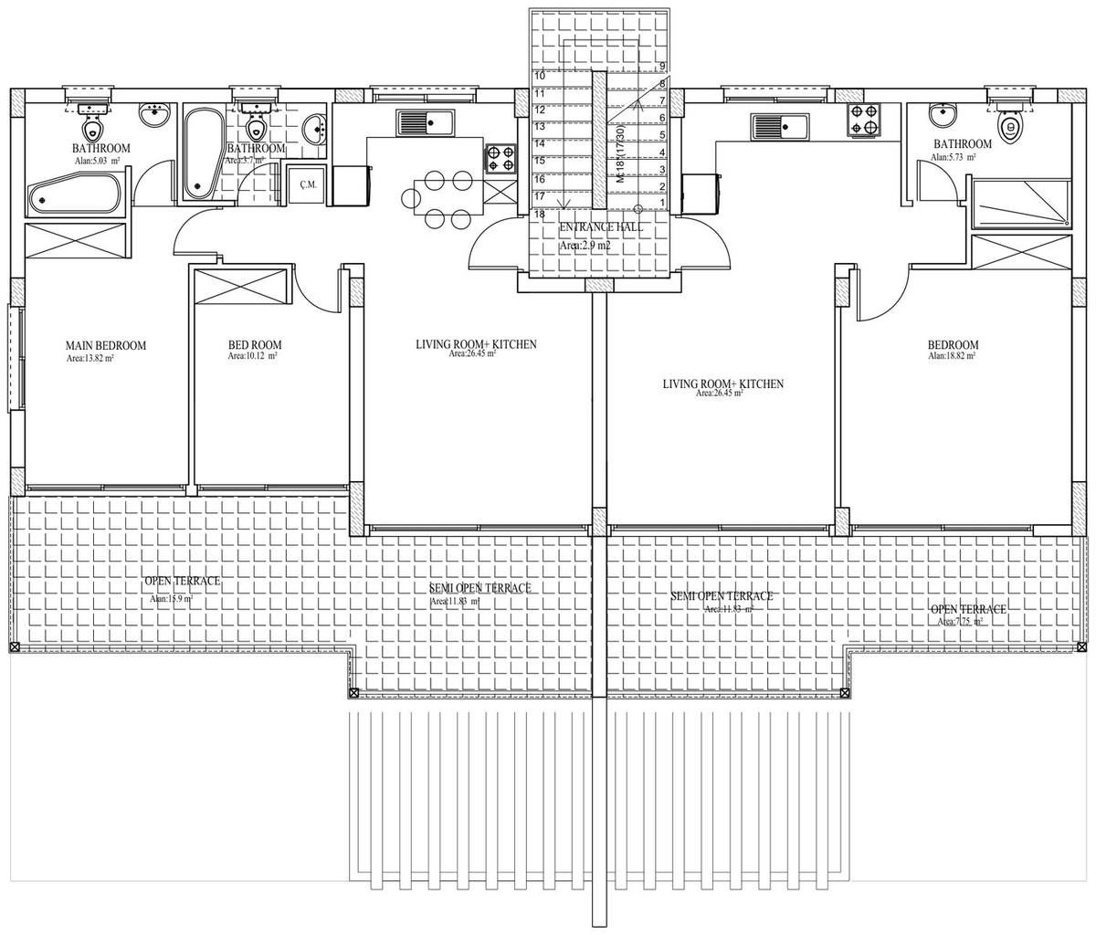 Maldives Homes floor plan 3