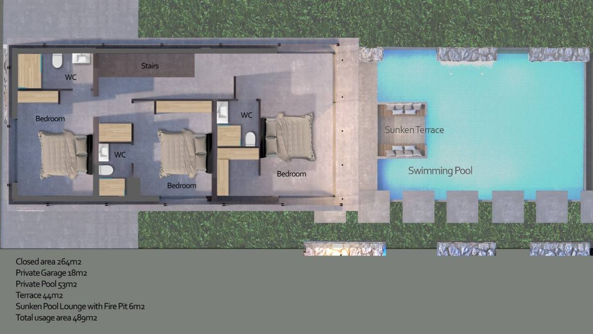 MoonLight Villas floor plan 2