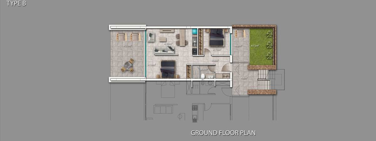 Mykonos Homes floor plan 2