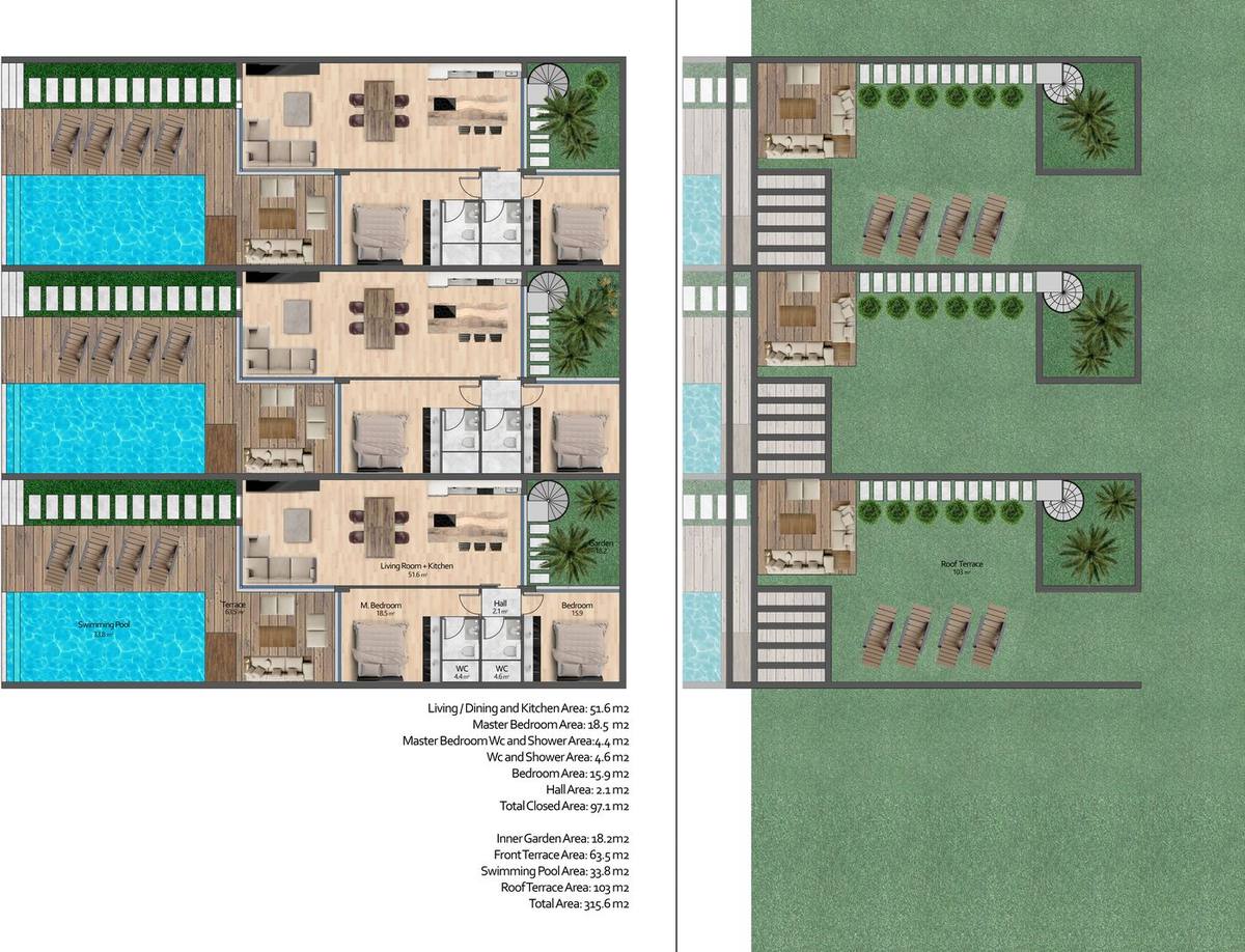 Phuket Health & Wellness Resort floor plan 1