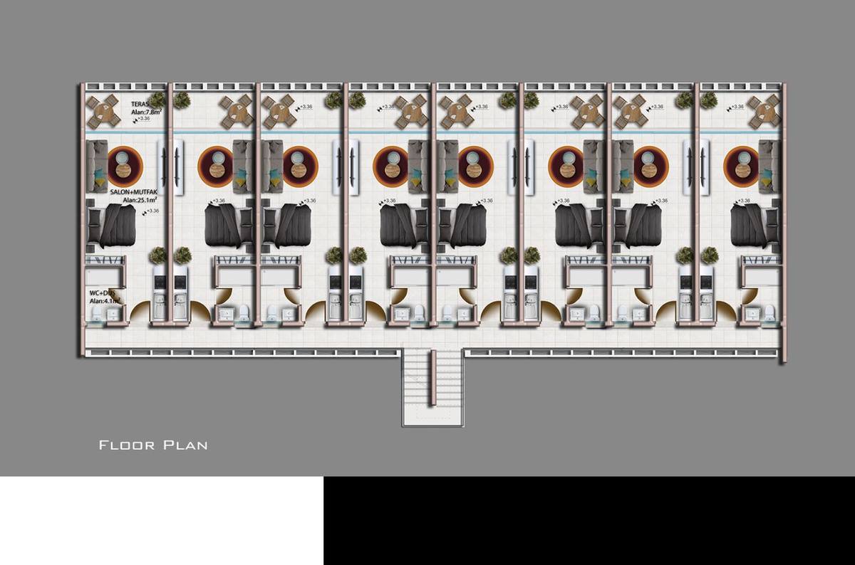 Phuket Health & Wellness Resort floor plan 1